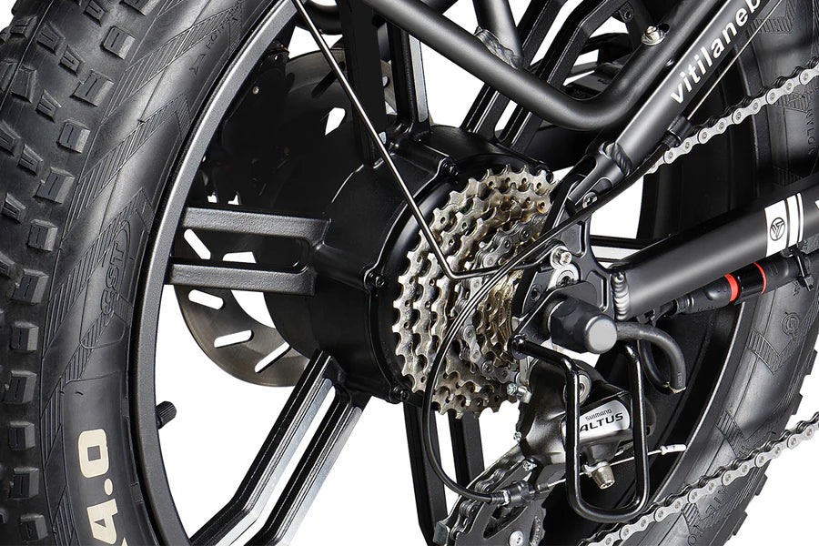 I7 Pro Folding Full Suspension Electric Bike