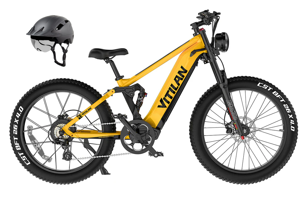 T7 Full Suspension Mountain E-bike