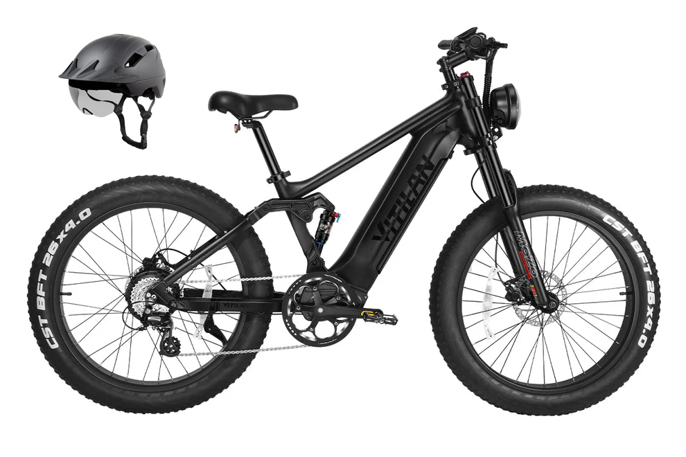 T7 Full Suspension Mountain E-bike