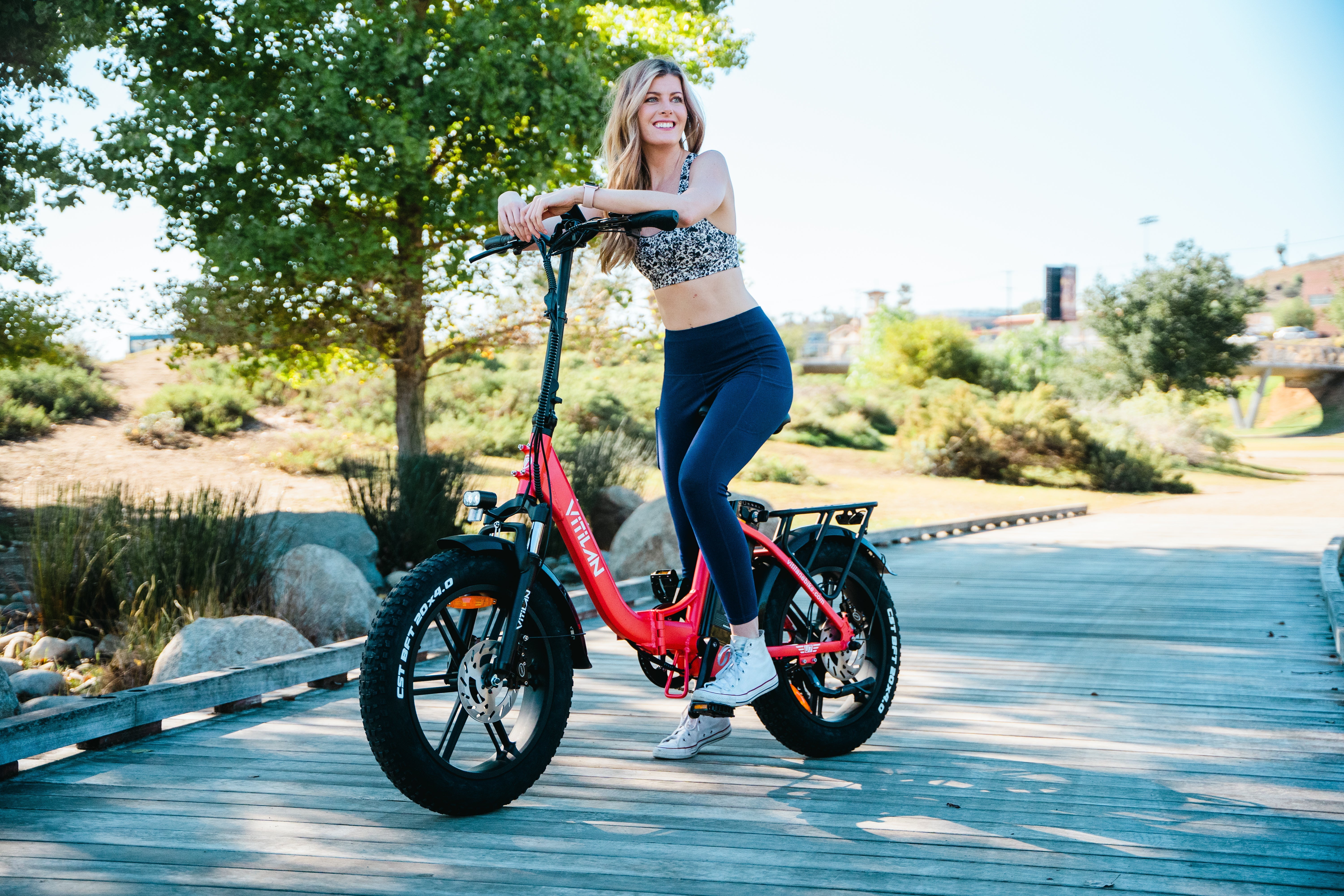 U7 Step-thru Foldable Fat Tire Electric Bike