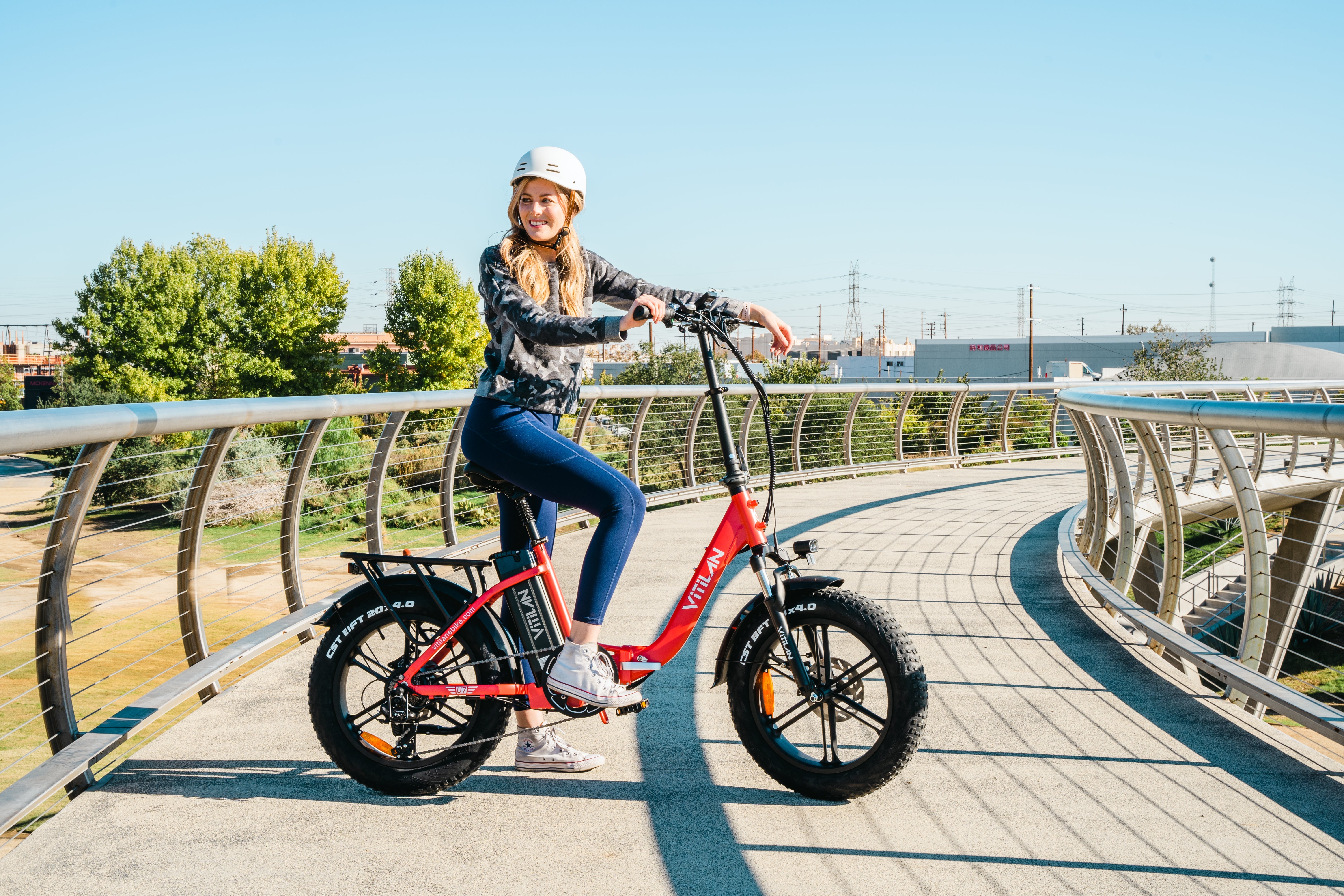 U7 Step-thru Foldable Fat Tire Electric Bike