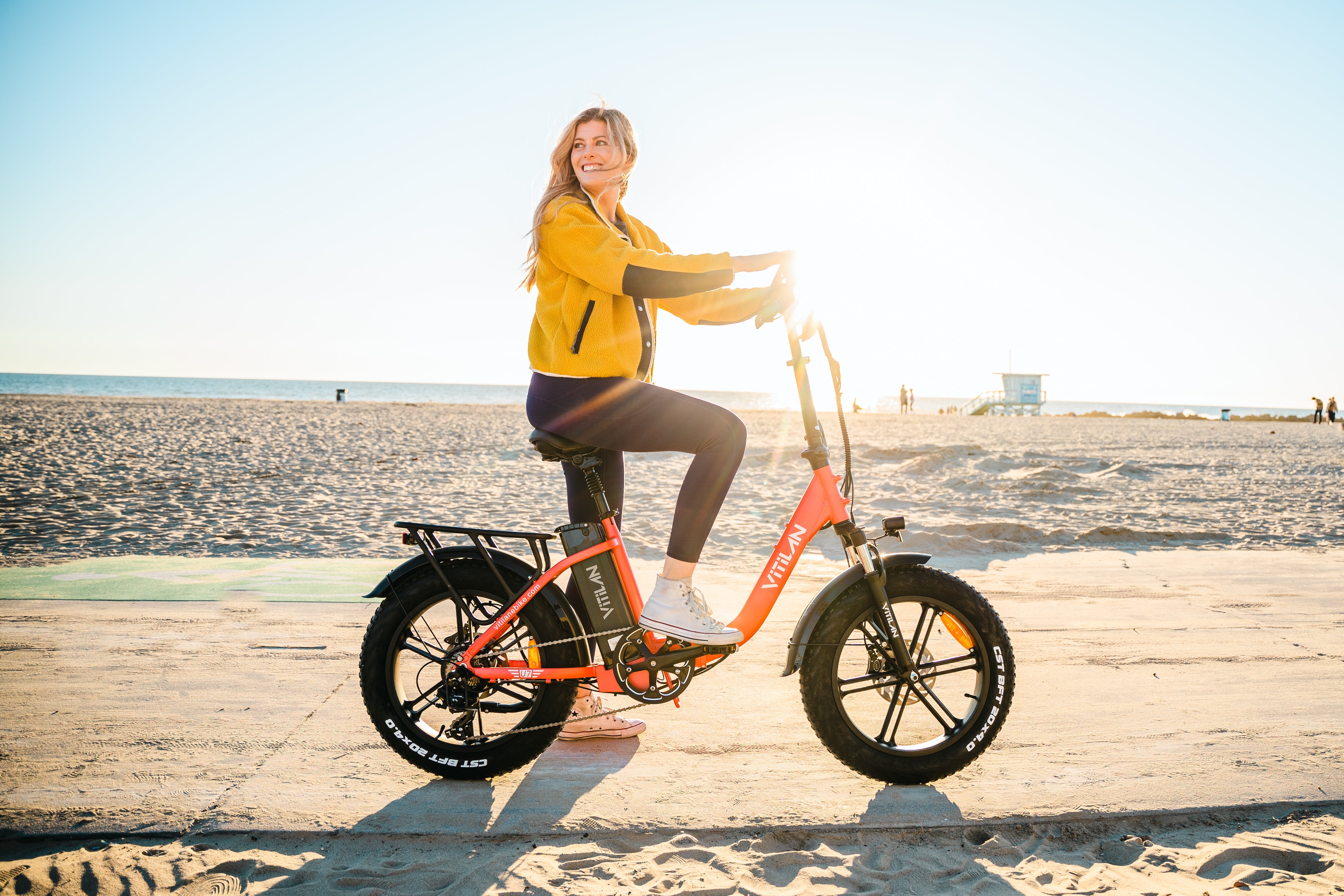 U7 Step-thru Foldable Fat Tire Electric Bike