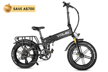 I7 Pro Folding Full Suspension Electric Bike