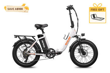 U3 Full Suspension Foldable Fat Tire Electric Bike