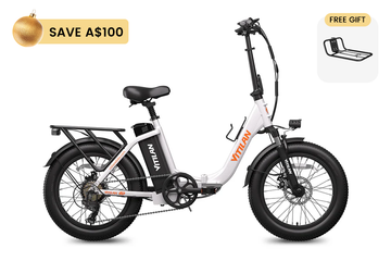 U3 Full Suspension Foldable Fat Tire Electric Bike
