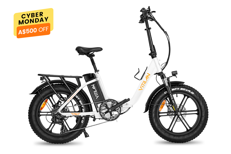U7 Step-thru Foldable Fat Tire Electric Bike