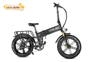 I7 Pro Folding Full Suspension Electric Bike